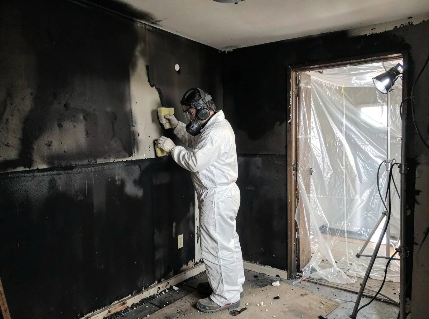 Fire Damage Restoration company in Clune, PA